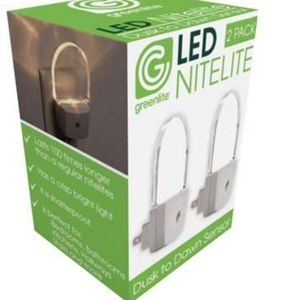 LED 2 pack Nitelite Greenlite